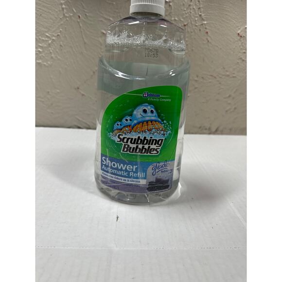 Scrubbing Bubbles Automatic Shower Cleaner Refreshing Spa Refill 34 oz Purple - Picture 1 of 2